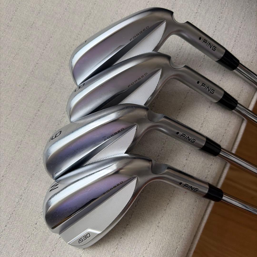 Ping i530アイアン4本セット 7, 8, 9, W