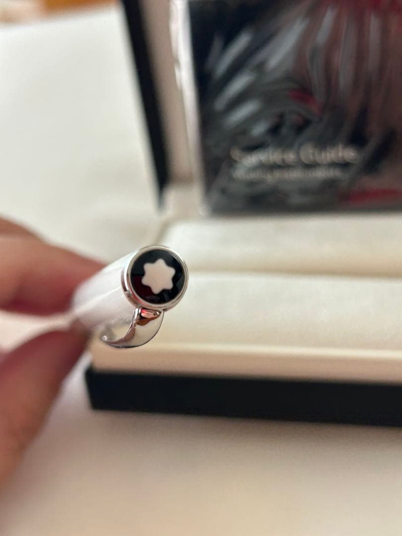 MONT BLANC PIX ホワイトシルバー ボールペン 本体