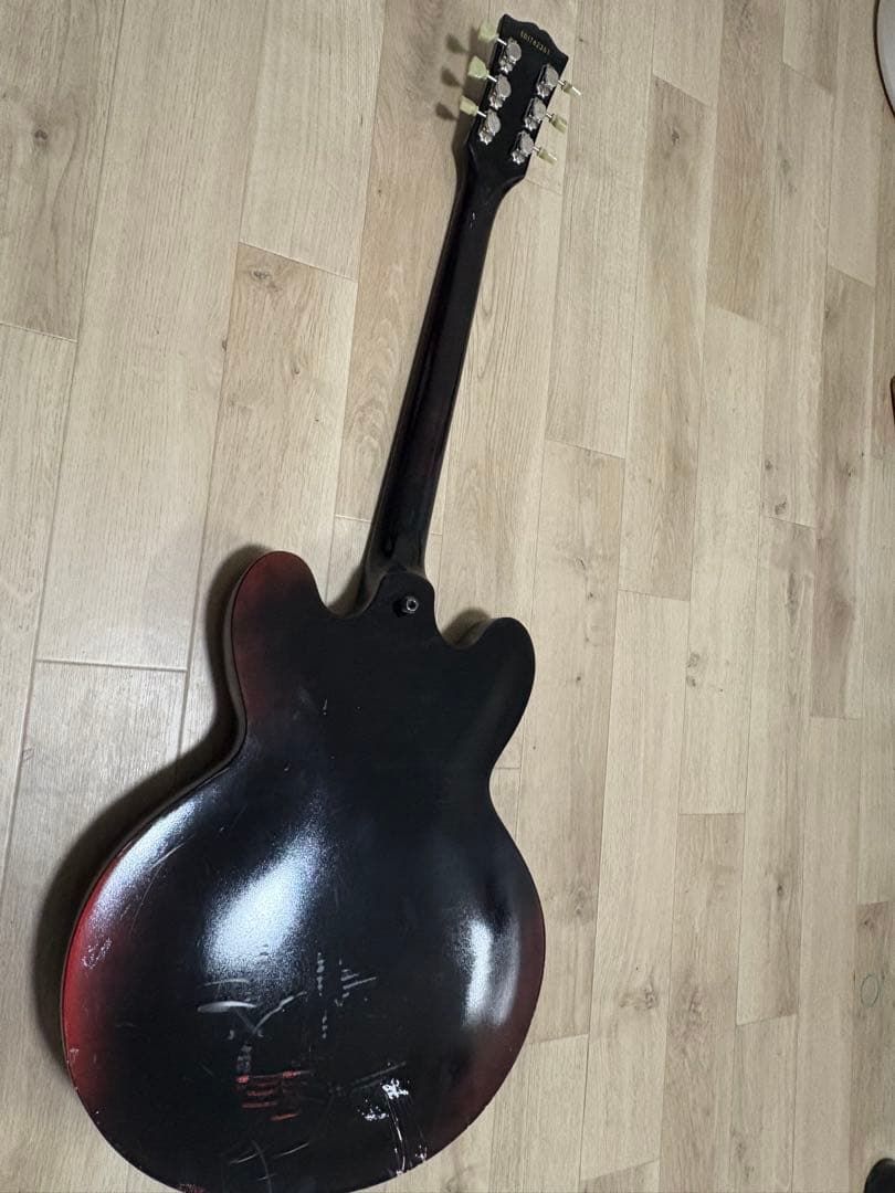 セミアコ エドワーズ EDWARDS E-SA-125LTS 自力塗装あり