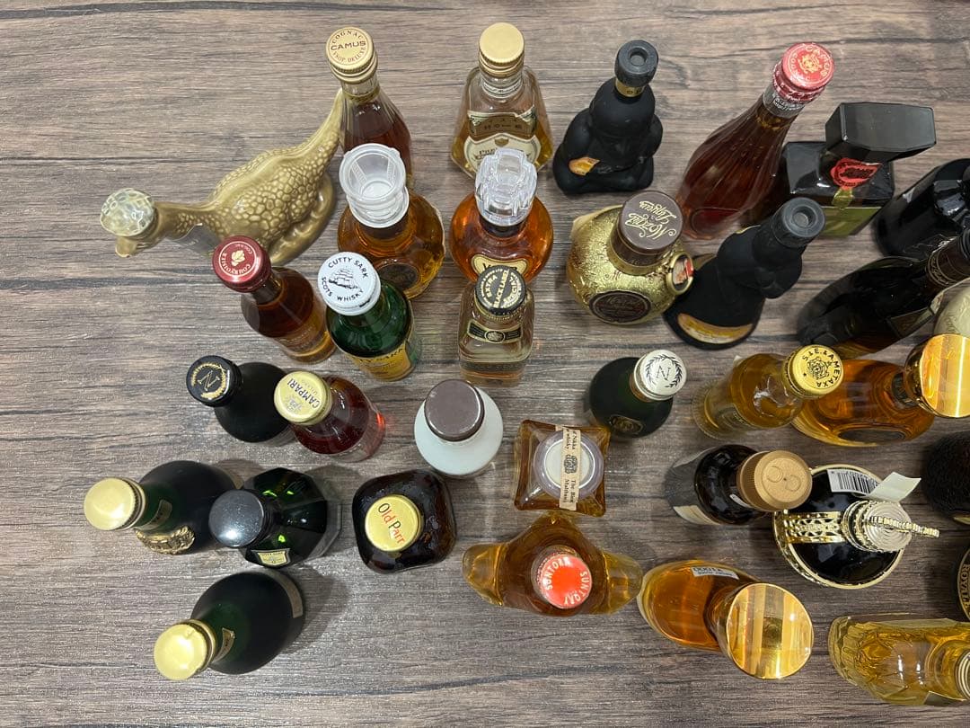 洋酒　ウイスキー　ブランデー　リキュール類　ミニチュア　ミニボトルおまとめセット