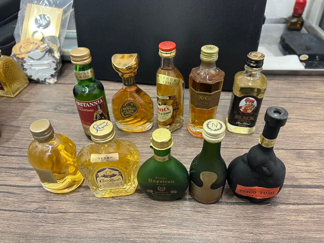 洋酒　ウイスキー　ブランデー　リキュール類　ミニチュア　ミニボトルおまとめセット