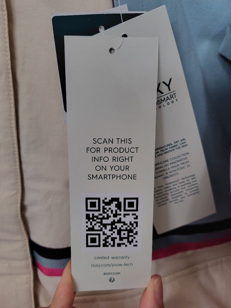 【新品未使用】スノボウェア roxy