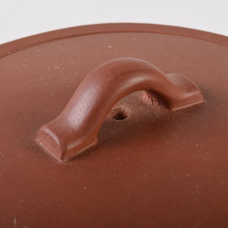 中国　中国宣興銘　紫砂　朱泥　宝瓶　急須　茶壷　V　R8282