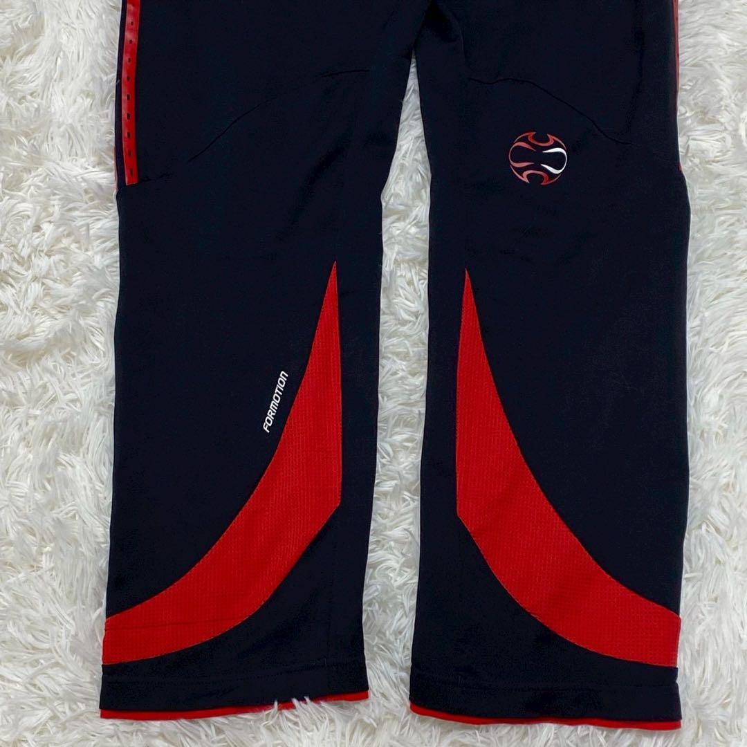 ACミラン adidas ハーフジップ トレーニングウェア Lサイズ上下セット