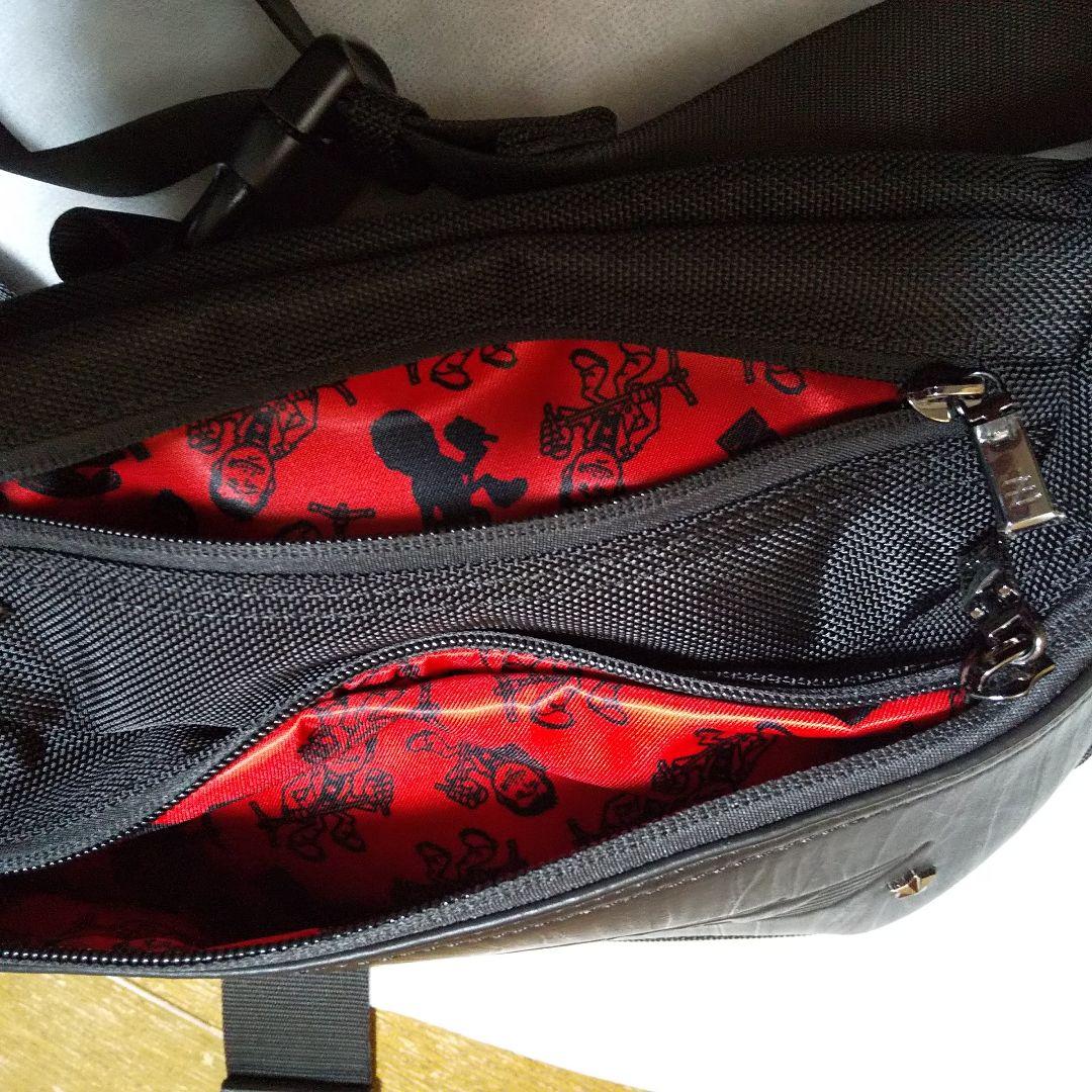 矢沢永吉様、羽ロゴウエストポーチ ブラック、未使用です。