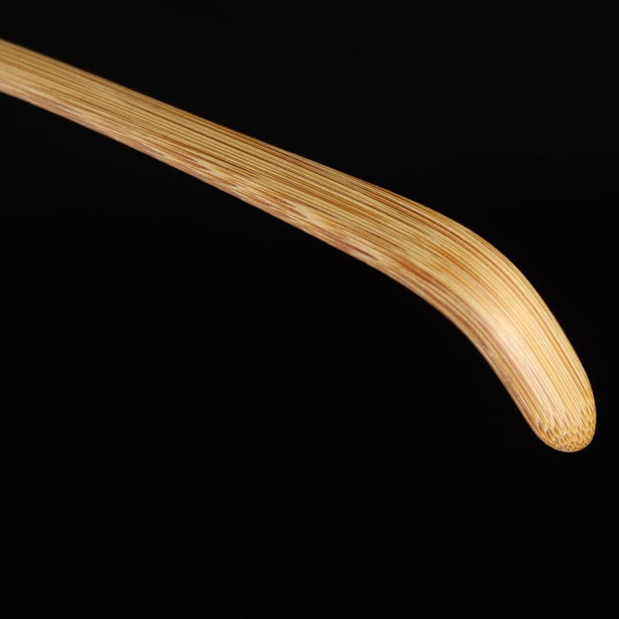 Y2916-3 茶道具 建仁寺 宗陵作 竹田益州茶杓 共箱　　＃3