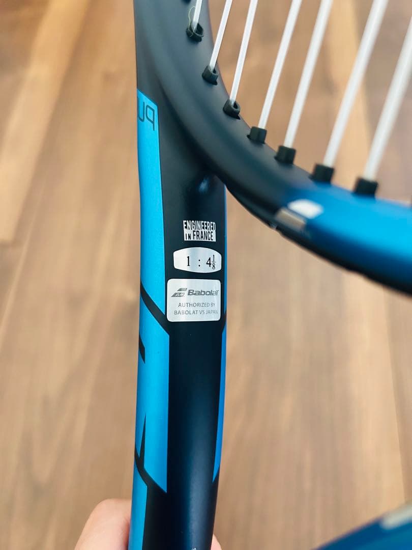 バボラ　Babolat ピュアドライブ　硬式テニス　107 ハードカバー付　G1