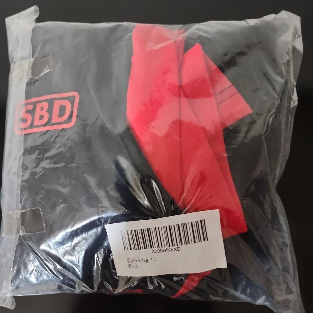 SBD シングレット Lサイズ 黒赤