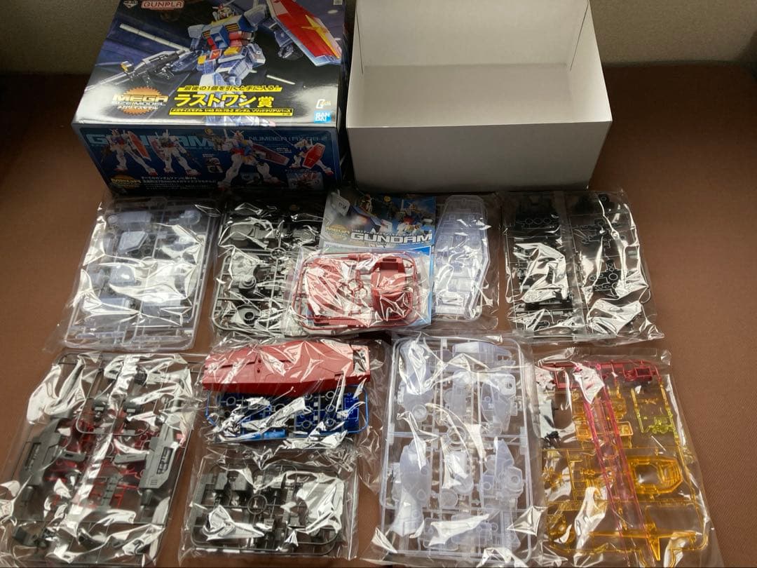 1番くじラストワン1/48メガサイズ B賞1/100フリーダム1/60ストライク