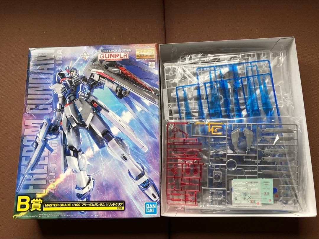 1番くじラストワン1/48メガサイズ B賞1/100フリーダム1/60ストライク