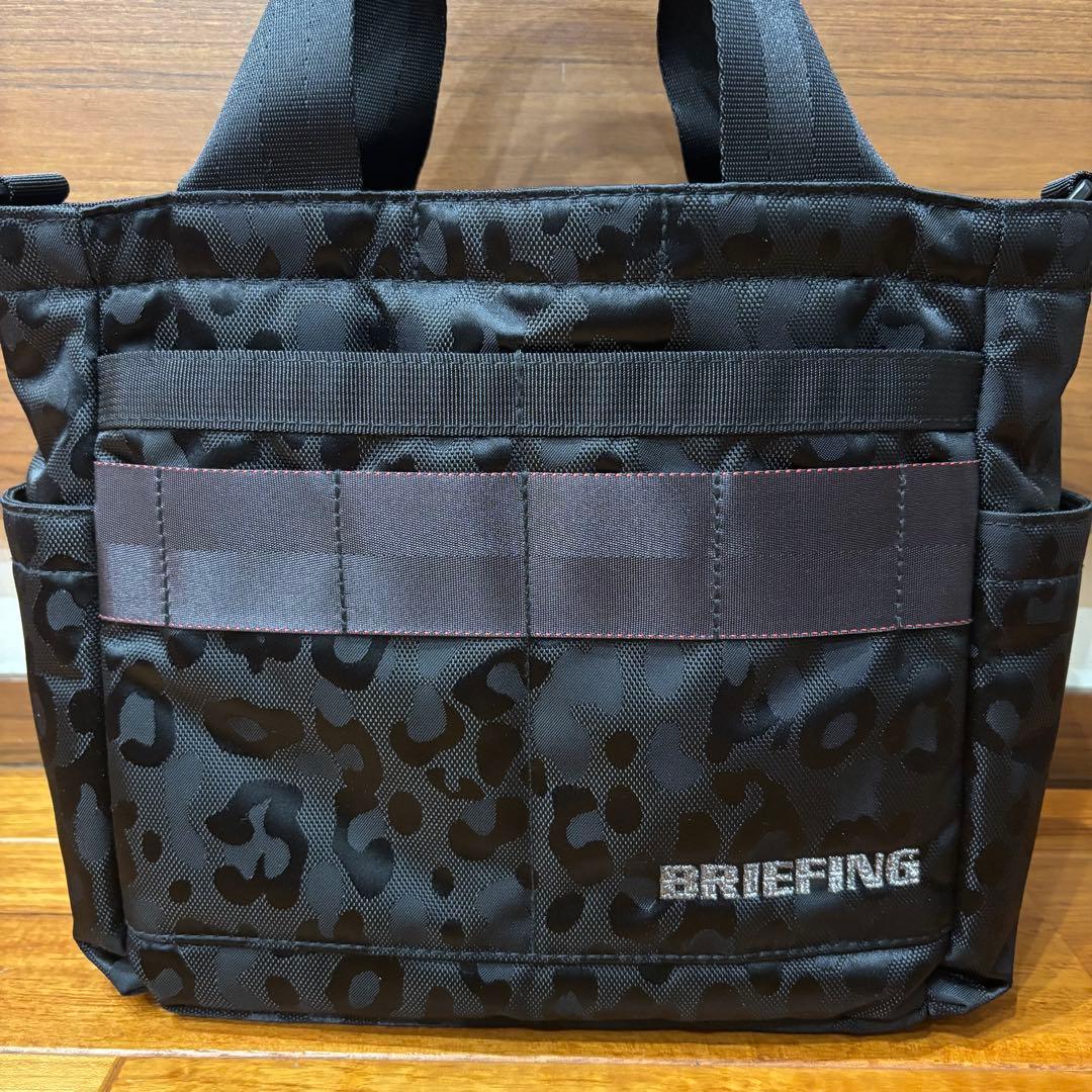 BRIEFING GOLF カートバッグ　レオパルド柄