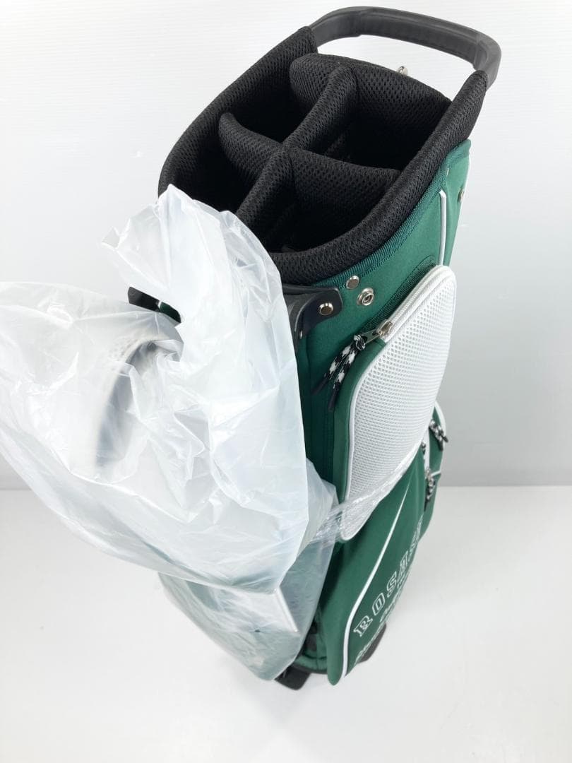 【新品】ロサーセン キャディバッグ グリーン Rosasen