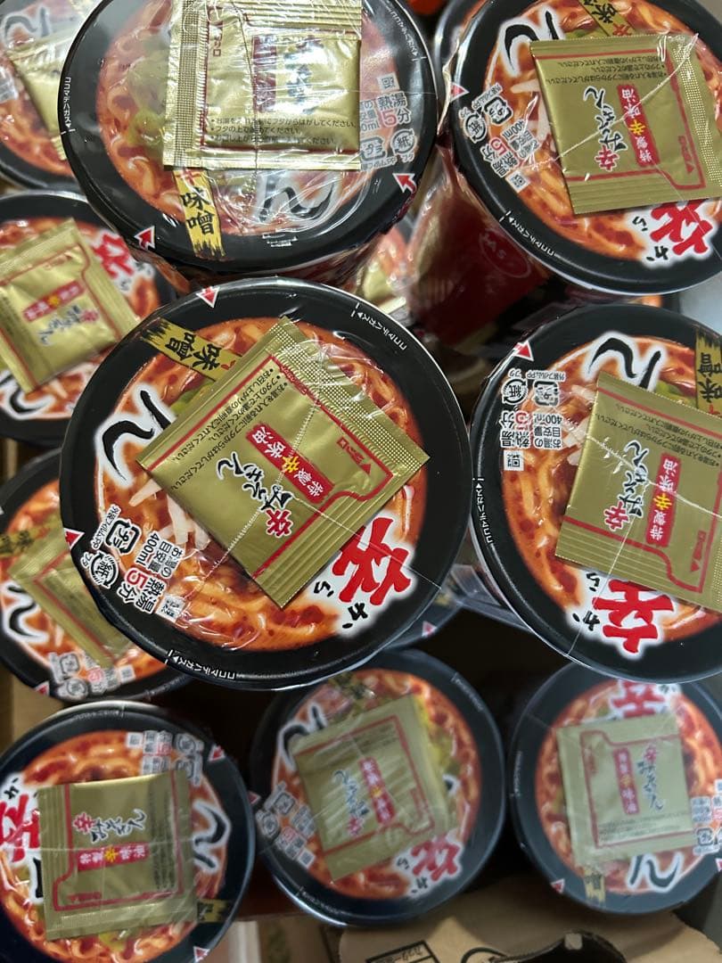 【新品未開封】日清 辛みそきん 濃厚辛味噌ラーメン 50個