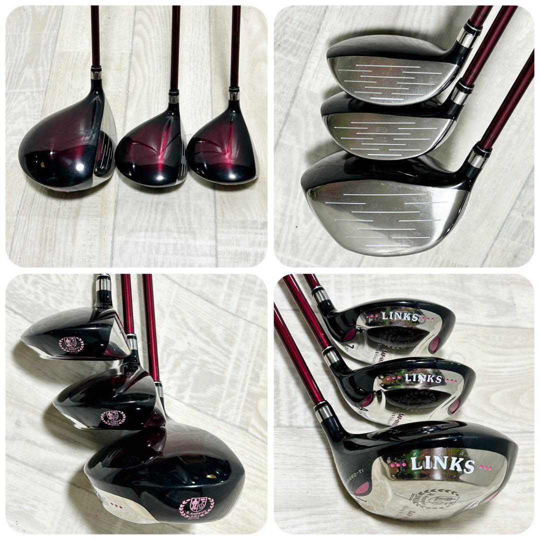 レディースゴルフ　LINKS St.Andrews SAF-601L 9本