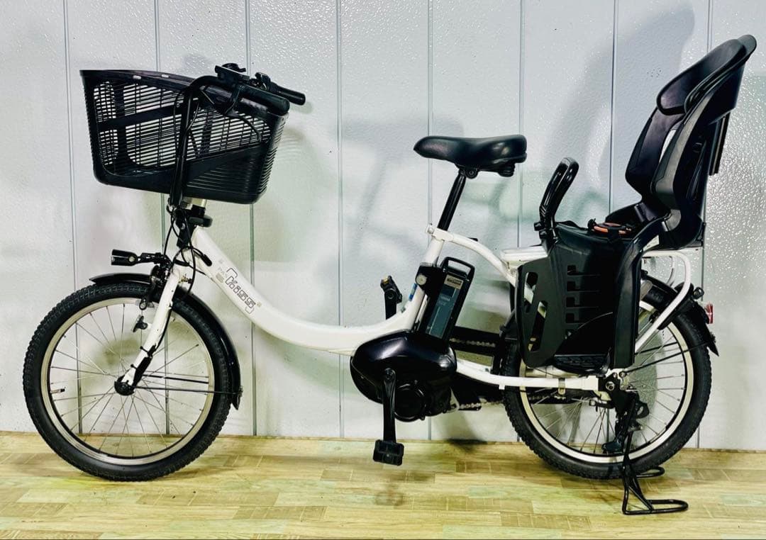 2870ヤマハ12.3アンペア3人乗り対応20インチ子供乗せ　電動アシスト自転車