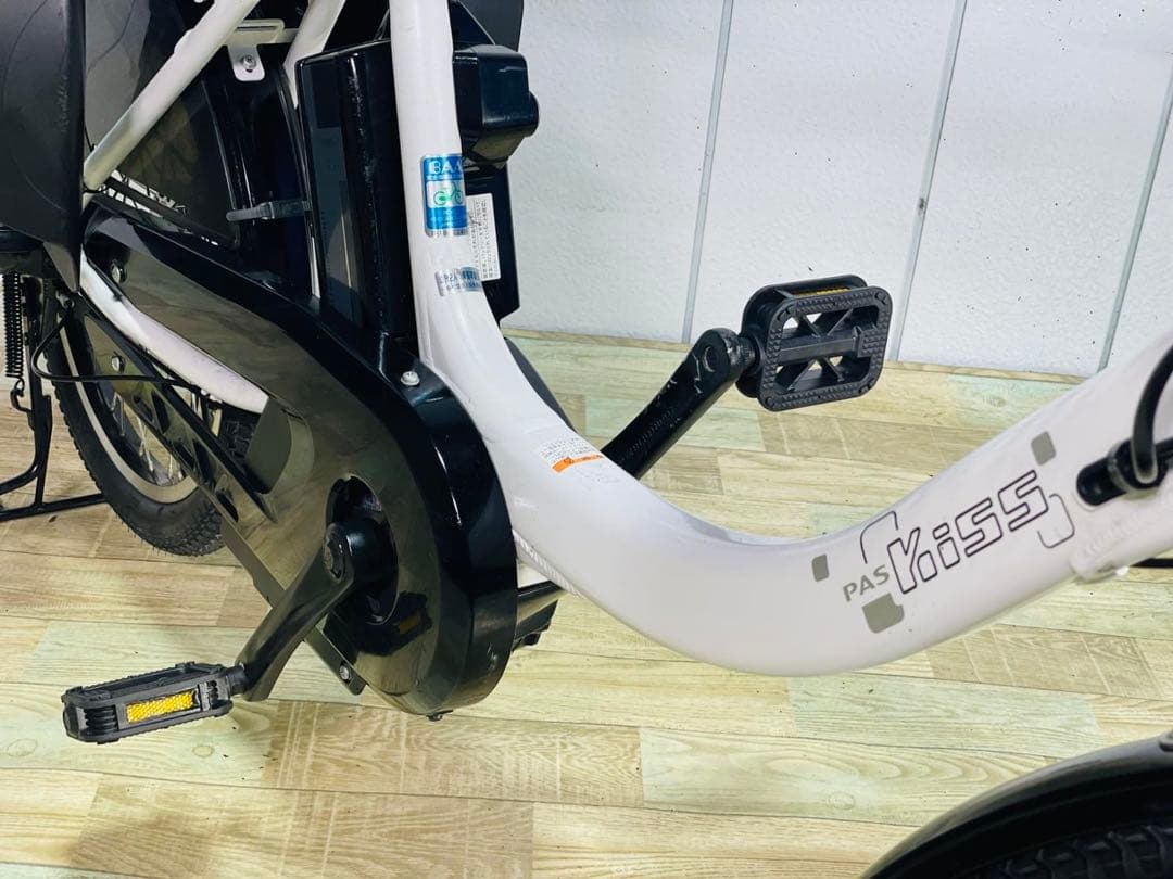 2870ヤマハ12.3アンペア3人乗り対応20インチ子供乗せ　電動アシスト自転車