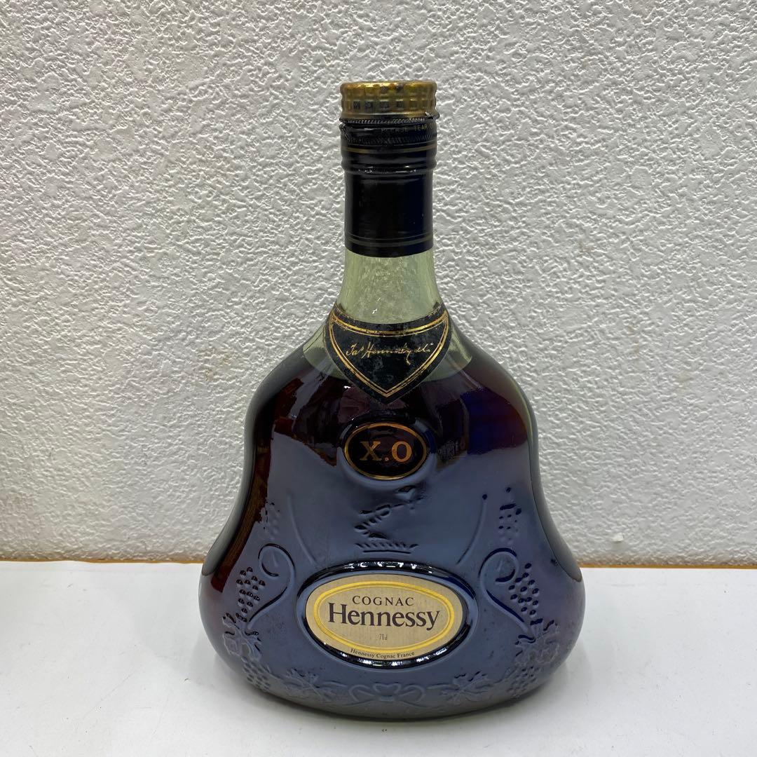 未開栓 Hennessy X.O ヘネシー 700ml 金キャップ クリアボトル