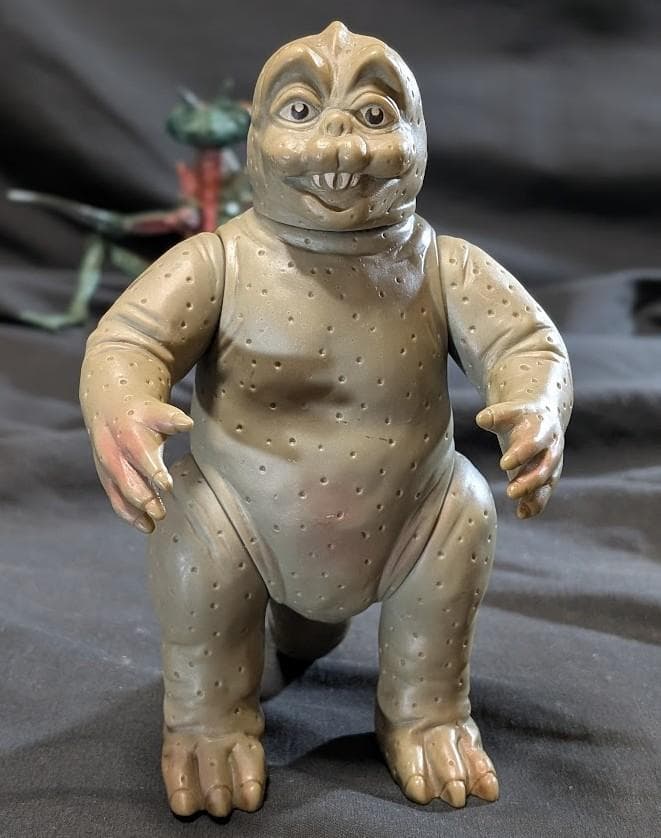 ミニラ＆カマキラス「ゴジラの息子」（バンダイ）ソフビフィギュア２体セット