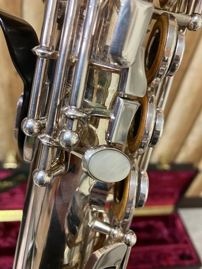 ソプラノサックスSelmer SeriesIII シルバープレート　49万番台