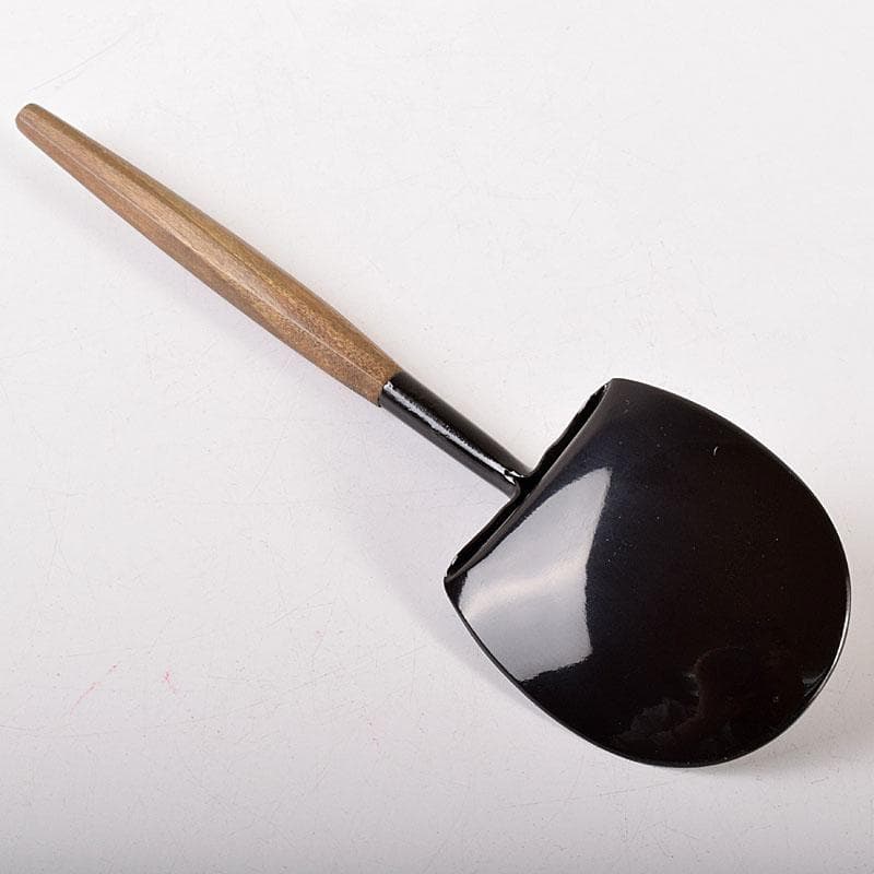 茶道具　金工師　木村清斎作　炉用灰匙　共箱　C　7118