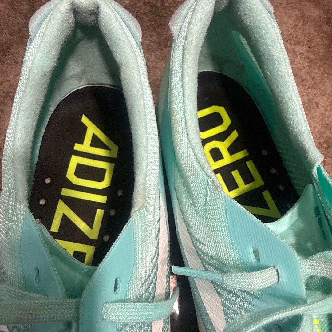 【美品】アディゼロ　フィネス　短距離スパイク　27.0cm