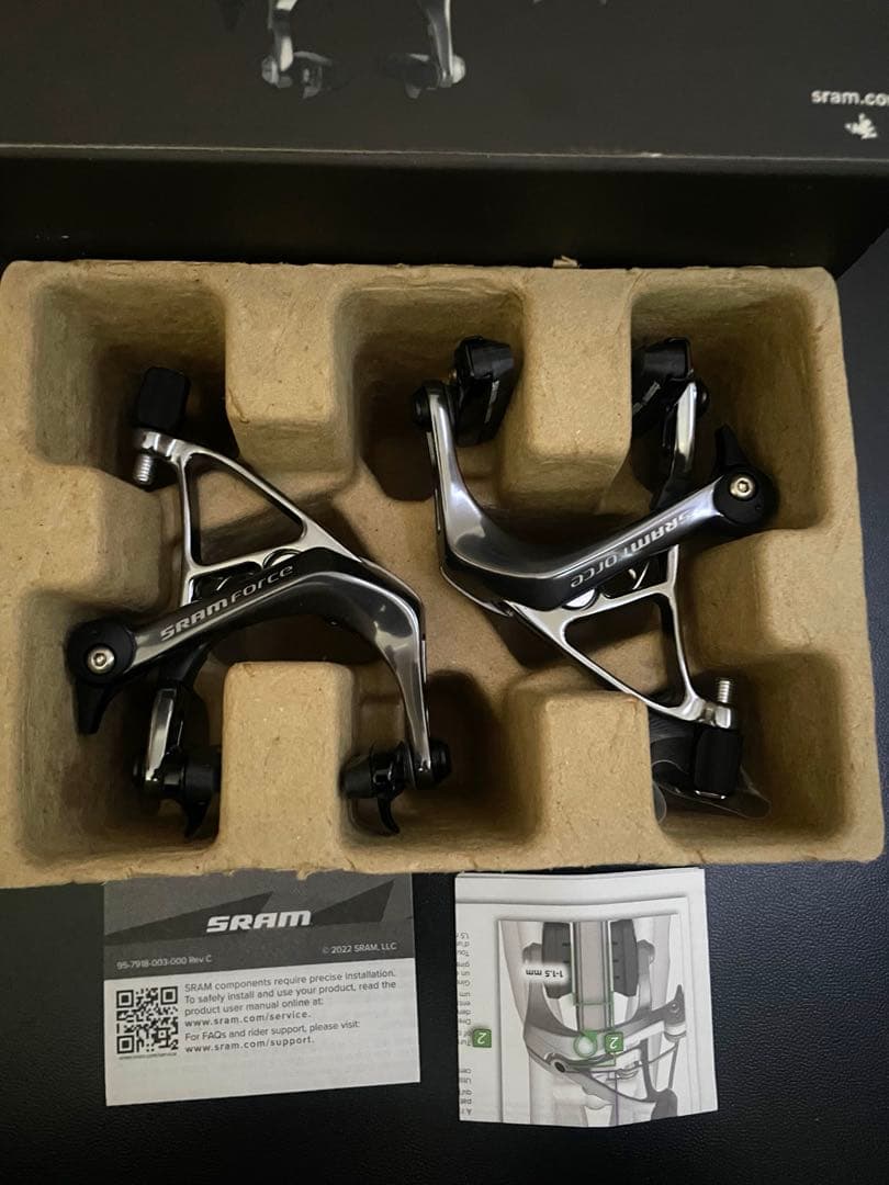 保管品 SRAM FORCE ブレーキ 前後SET