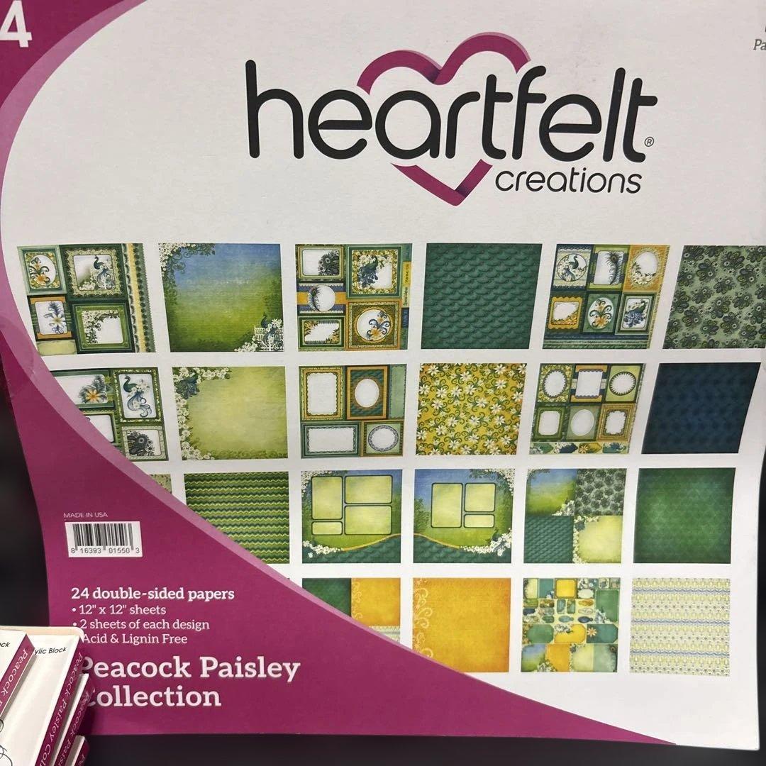 HC-14 heartfelt Peacock 未使用