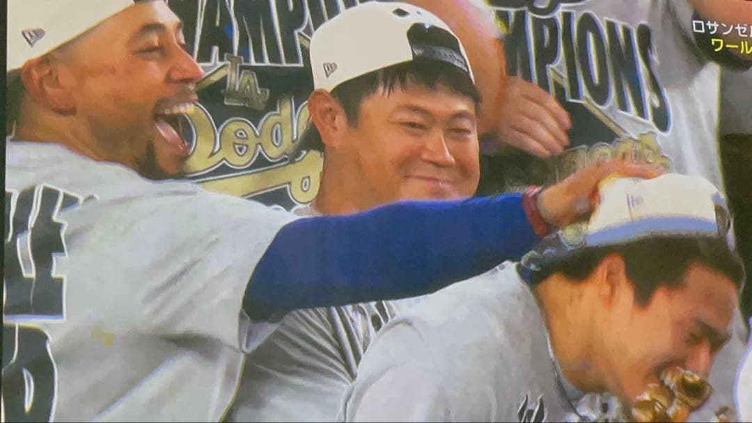 【新品未使用】ドジャース　2025 ワールドチャンピオン　キャップ　全選手着用