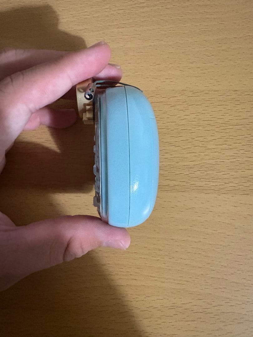 たまごっちピース　ブルー水色　デコピアス　ラブメロディー　動作確認済み