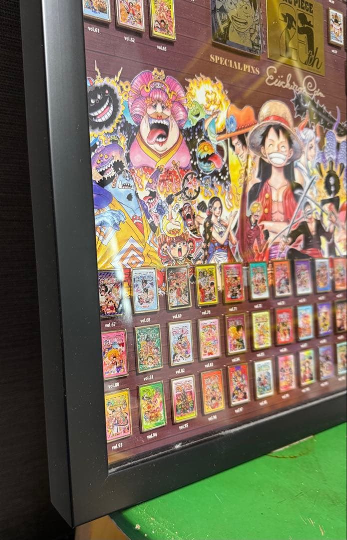 『ＯＮＥ　ＰＩＥＣＥ』連載２５周年記念　額装ピンズセット　［１巻～１０５巻］