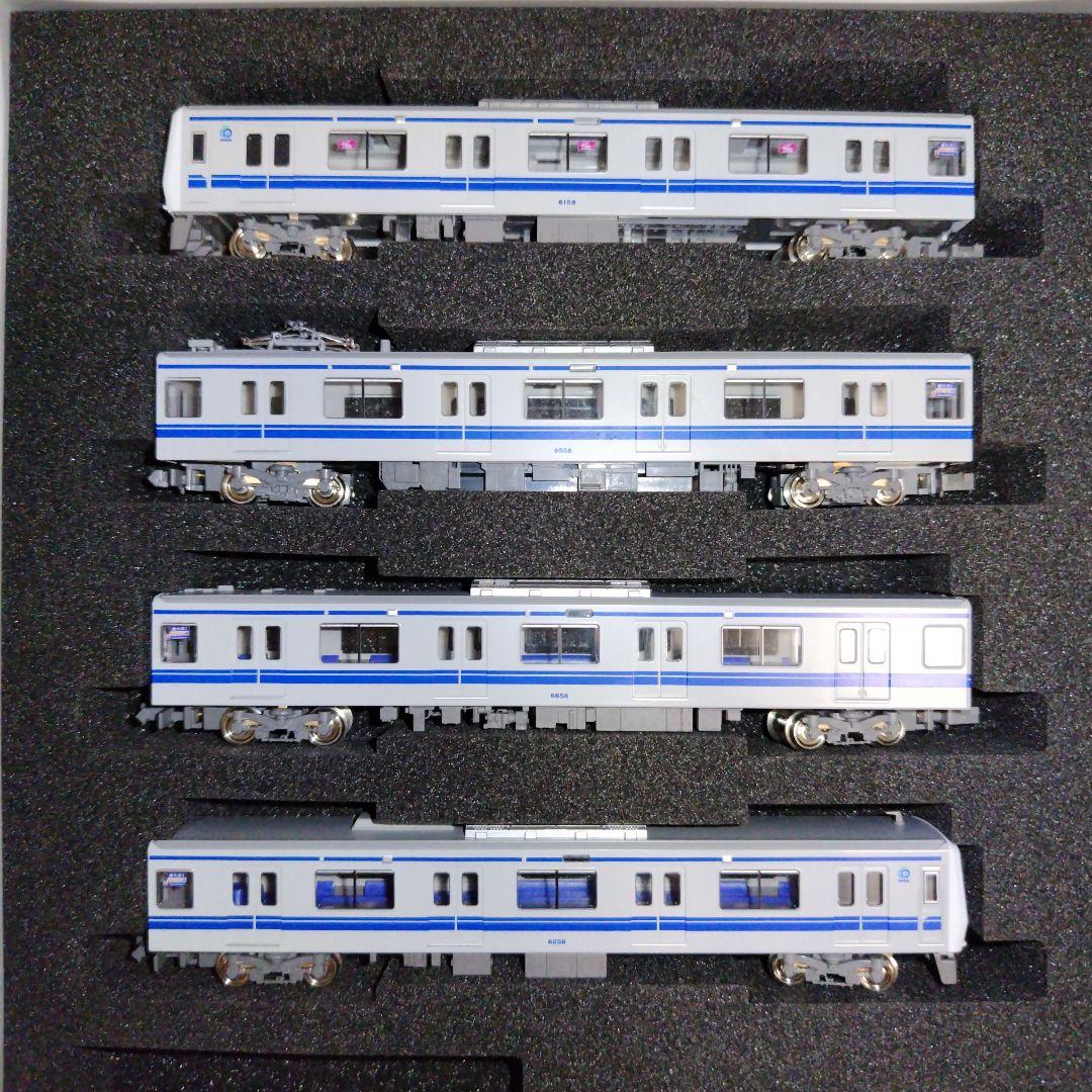 グリーンマックス 西武6000系アルミ車（6158編成·ベンチレーター撤去後）