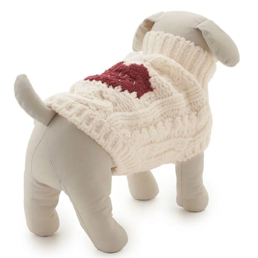 ジェラートピケ ハートアランハイネックプルオーバー L