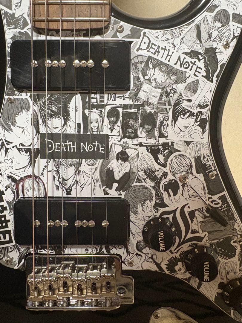 フジゲン NST120RAL-BK P90 2024年製 ストラト デスノート