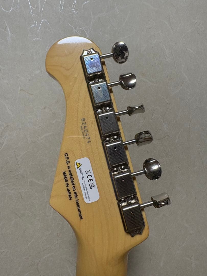 フジゲン NST120RAL-BK P90 2024年製 ストラト デスノート