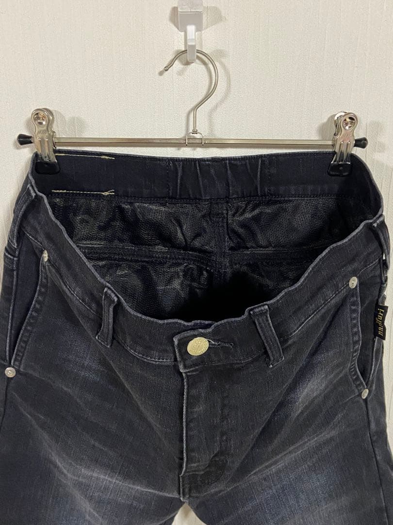 narifuri×Lee サイクルスキニーデニムパンツ Sサイズ ブラック