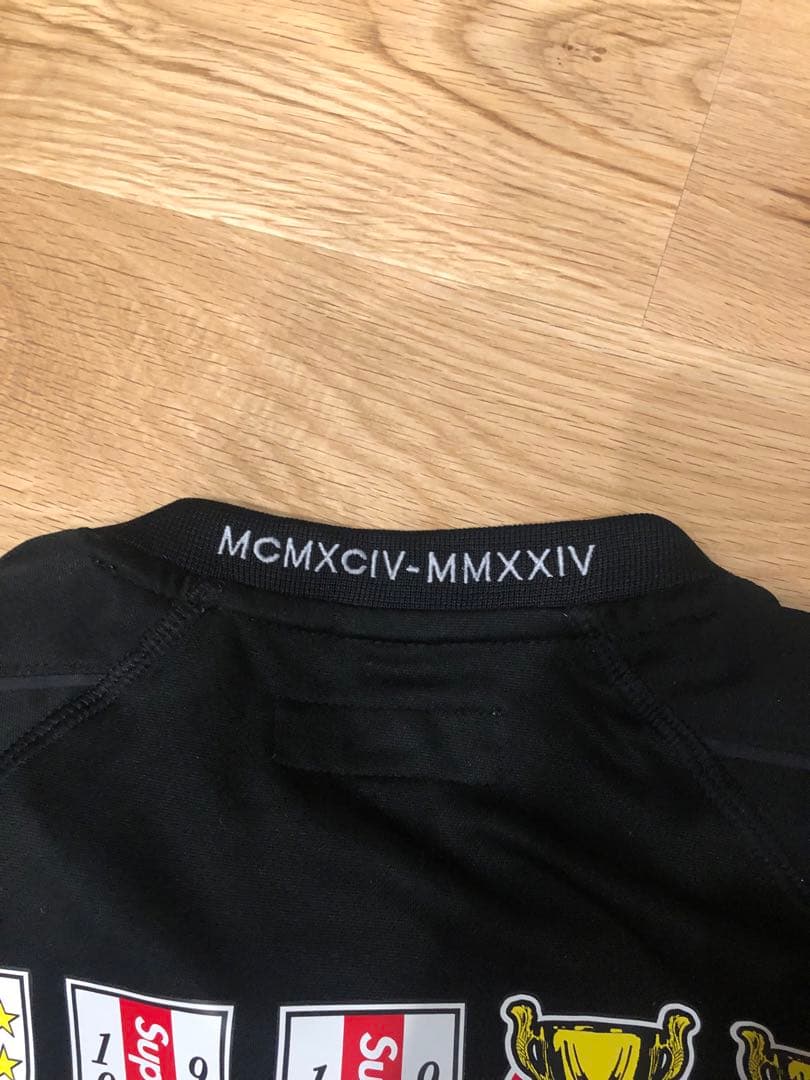 Supreme ブラック スポーツシャツ S