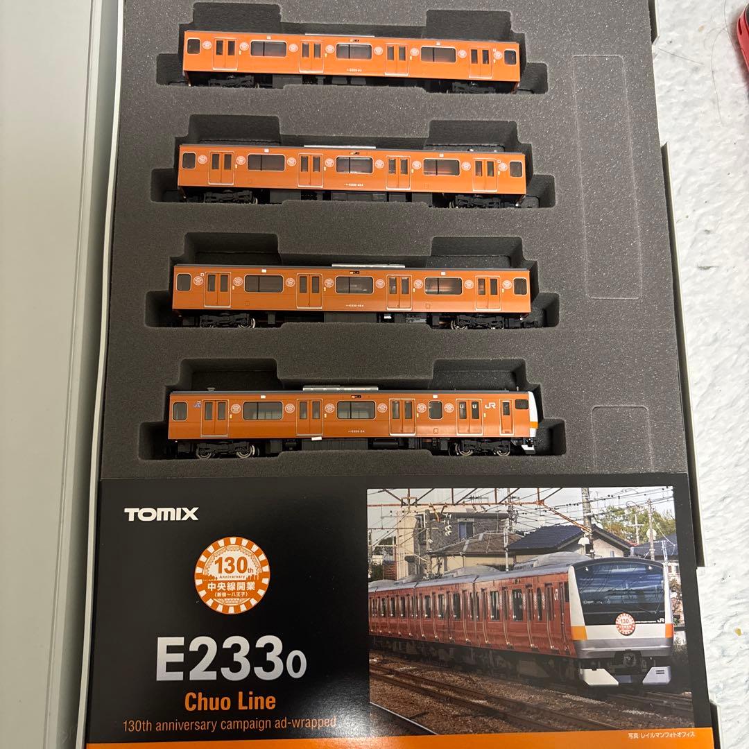 TOMIX E233系中央線開業130周年ラッピング車 限定品