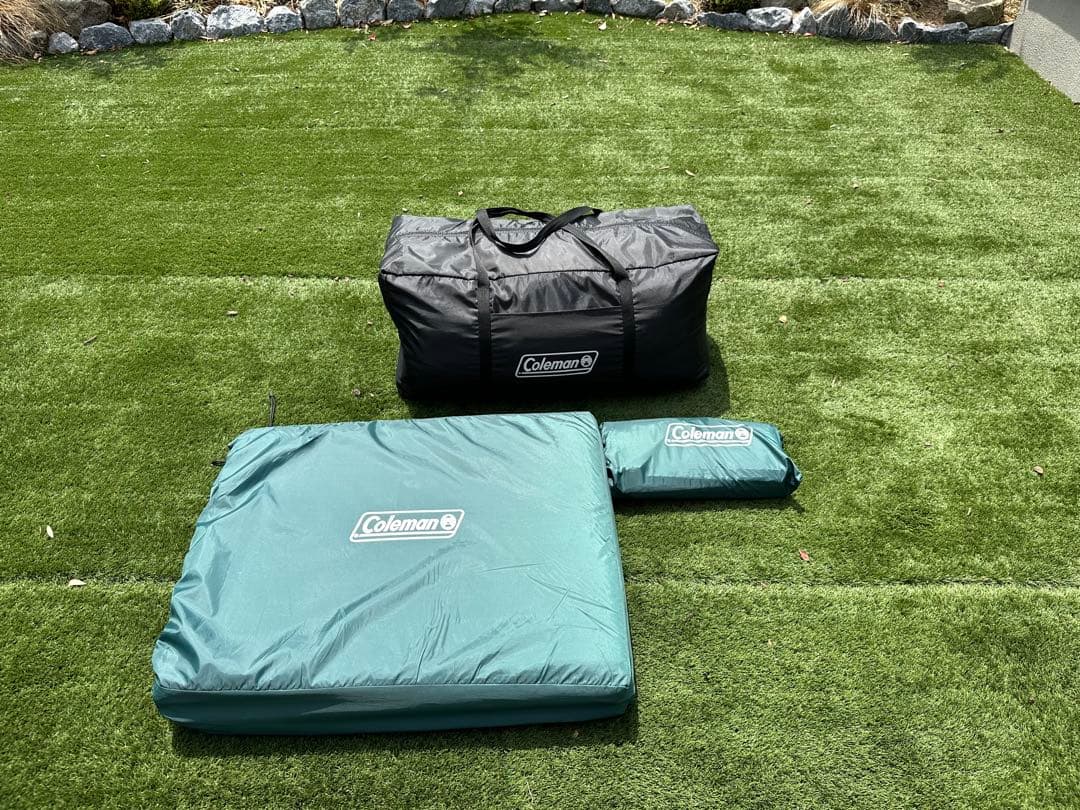 Coleman タフスクリーン2ルームテント LDX グランドシート、マット付