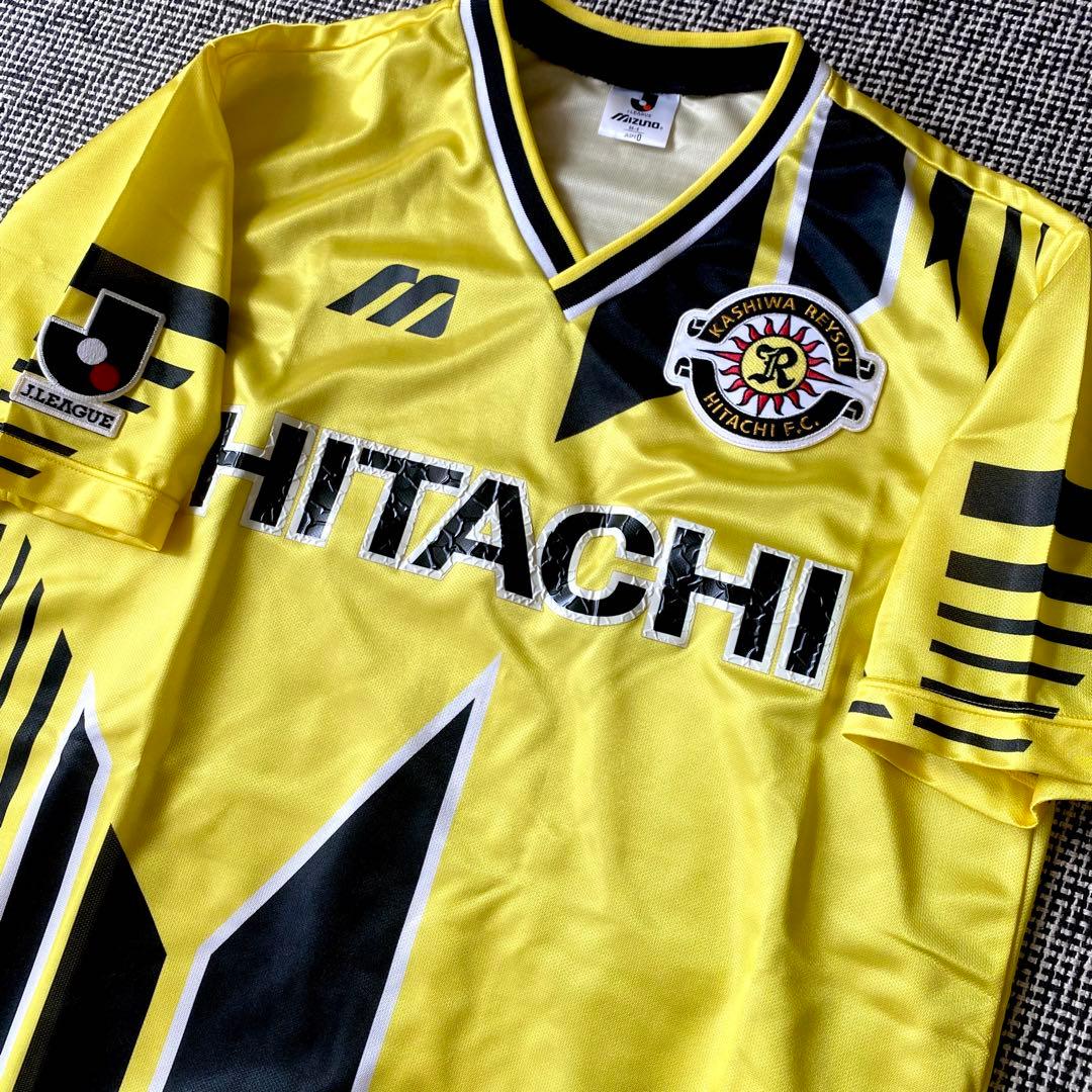 【カレッカ選手・直筆サイン入り】柏レイソル ９５／９６（H）Mizuno