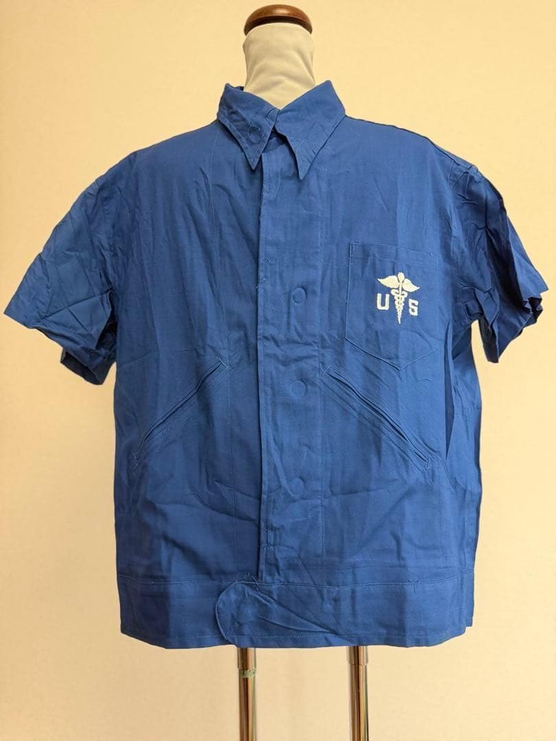 米軍 実物 ホスピタル シャツ