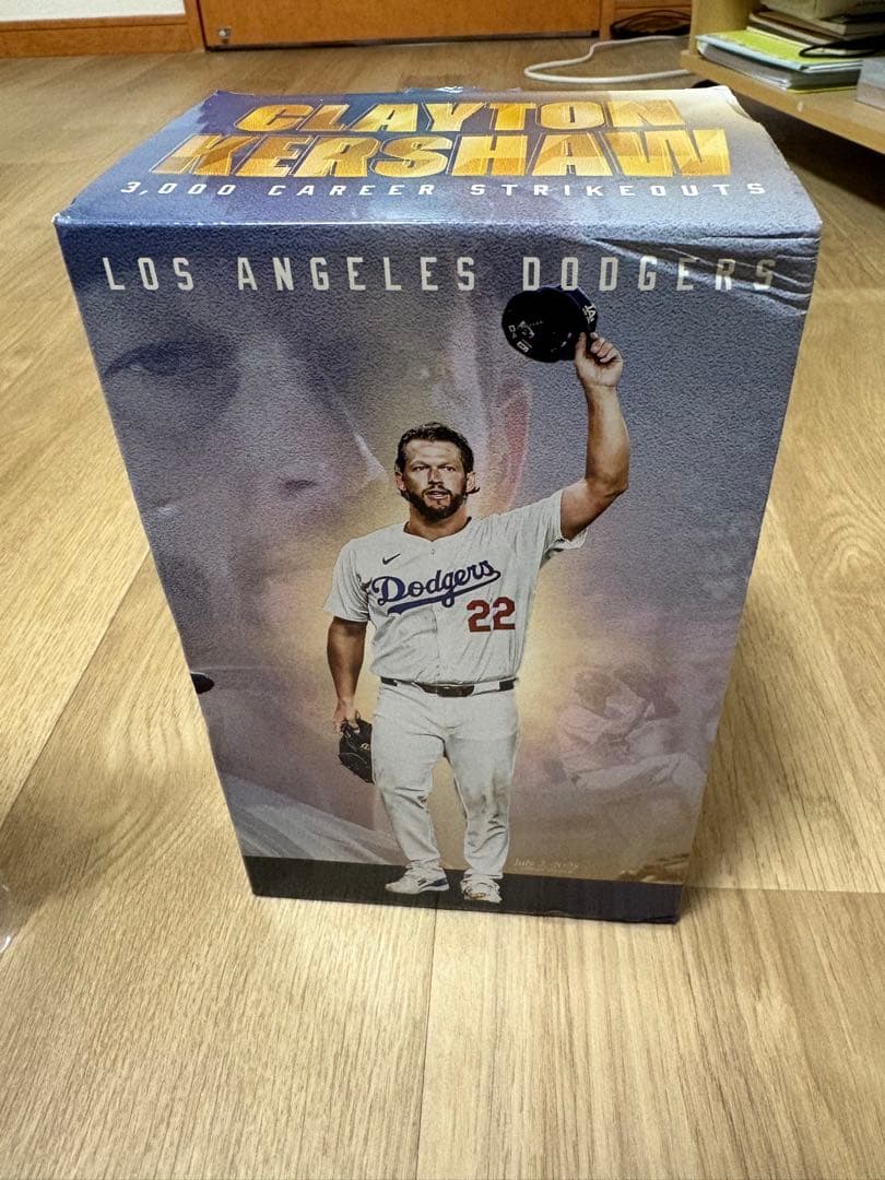 【球場限定】9/20クレイトンカーショー3000奪三振ボブルヘッド