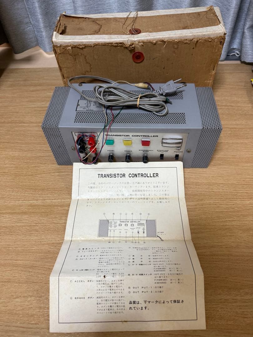 シノハラ模型　名機トランジスタコントローラー　　篠原模型CAB