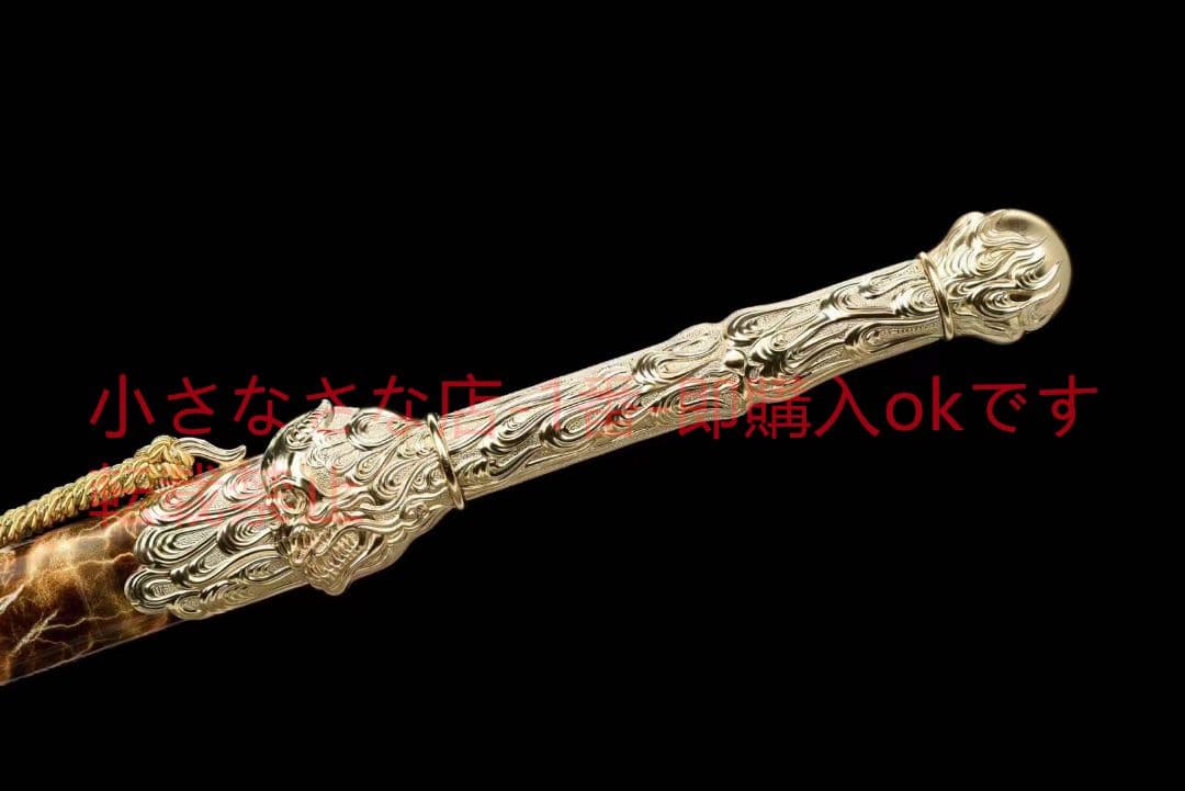 黒金古刀～烈魔刃20230380 古兵器 武具　刀装具　日本刀　模造刀 居合刀