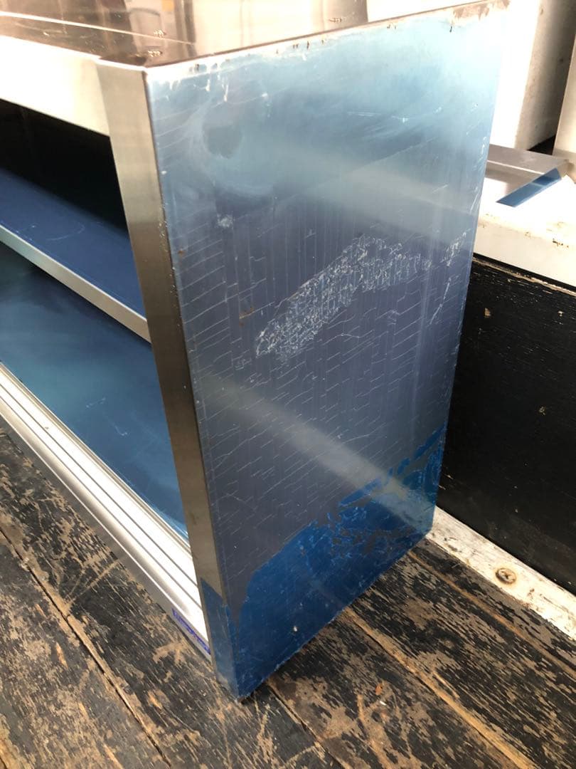 マルゼン　ステンレス吊戸棚　未使用品