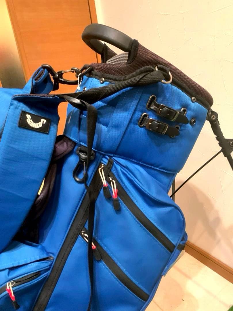 希少　ジョーンズ　スタンド　キャディバッグ　ブルー　軽量