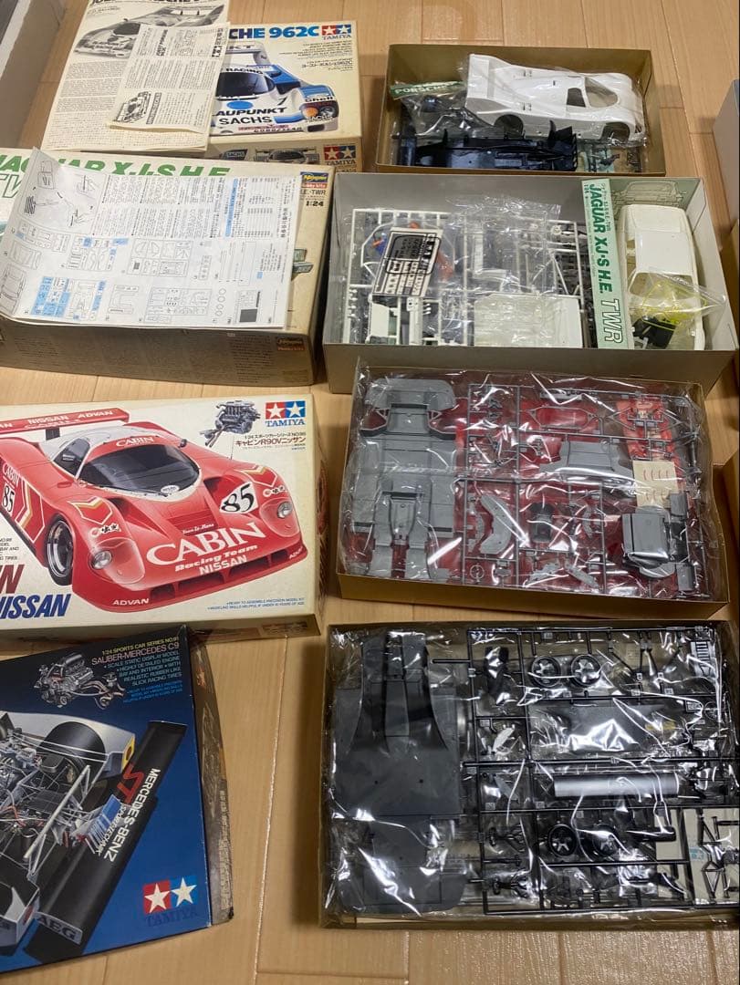 プラモデルまとめ売りジャンク　タミヤ　フジミ