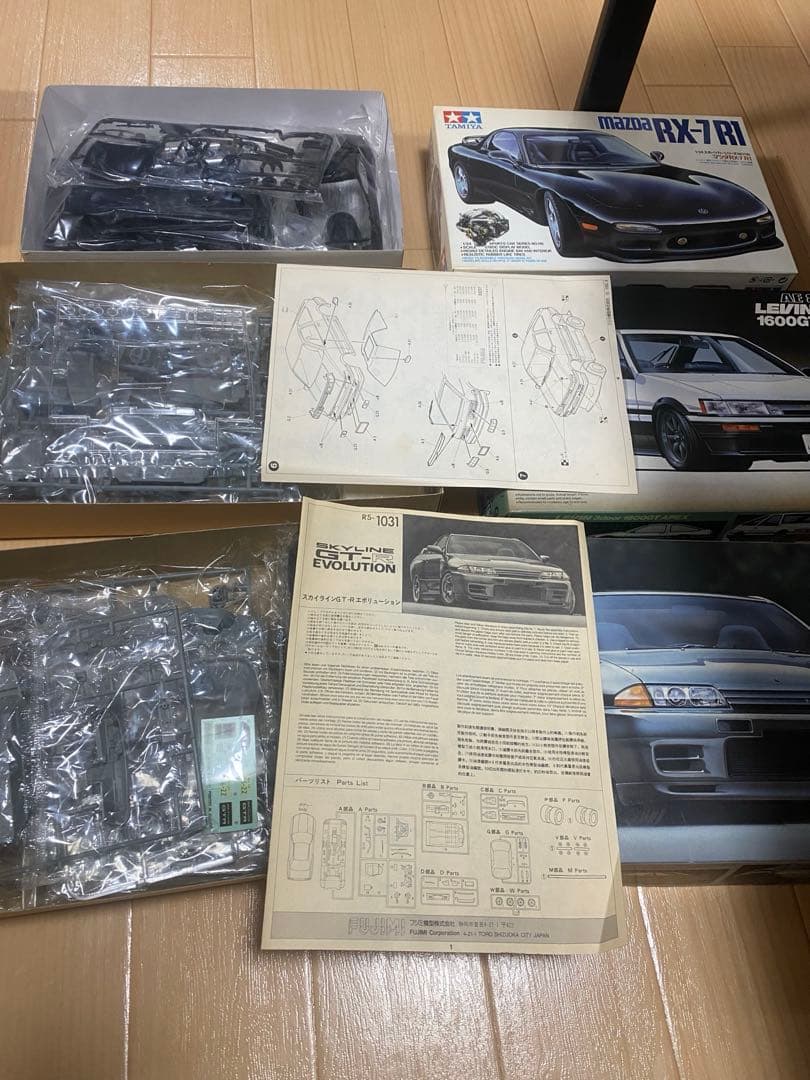プラモデルまとめ売りジャンク　タミヤ　フジミ