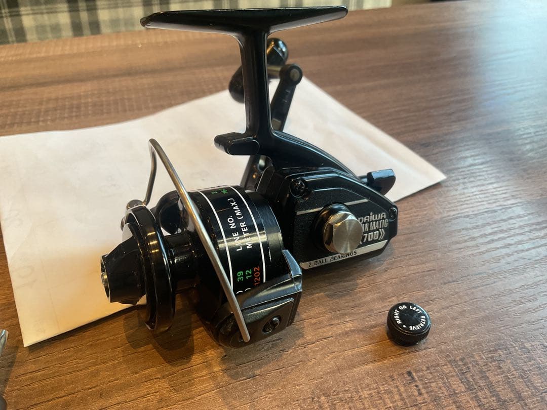 ダイワスピンマチック700とカスタムハンドル