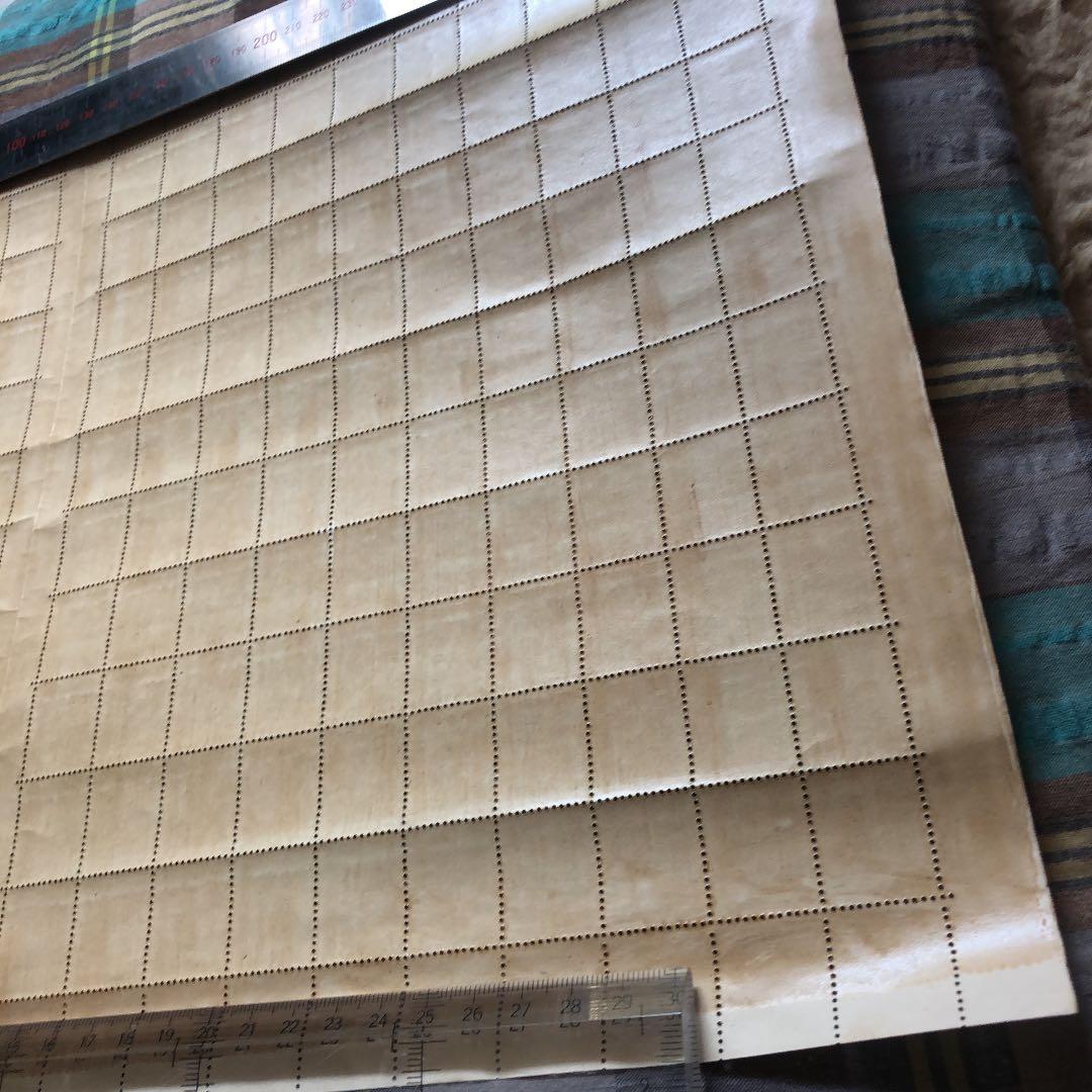 昭和18年 日本統治先切手 マライ3セント切手200枚シート 希少！歴史的資料！