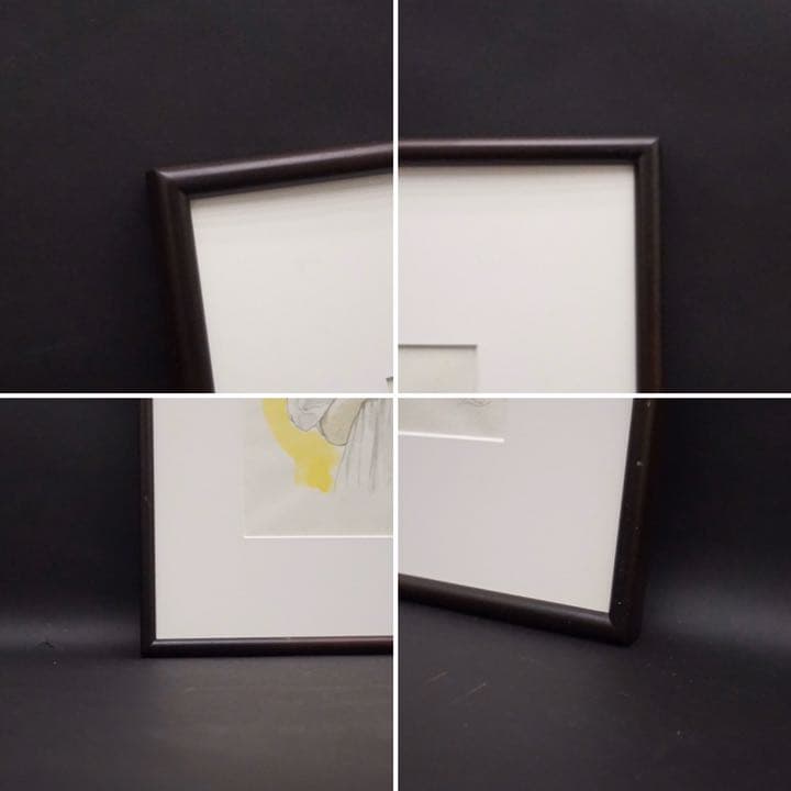 藤森久一 ル・サロン展会員 肉筆画 額装 美術 芸術 1点物 古美術品 原画